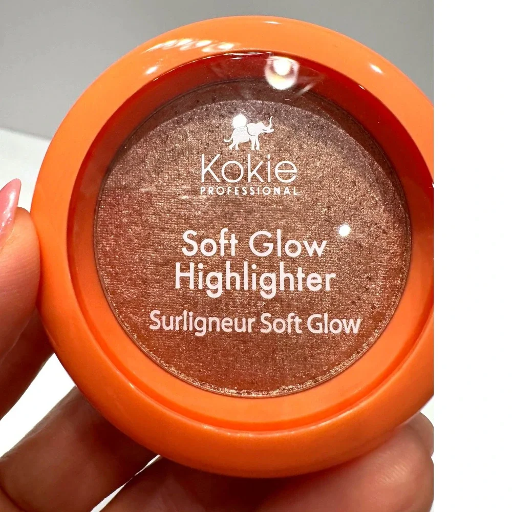 Kokie‎ Soft Glow Highlighter Womens 0.16oz Rosy HB877 Natural Finish Blendable